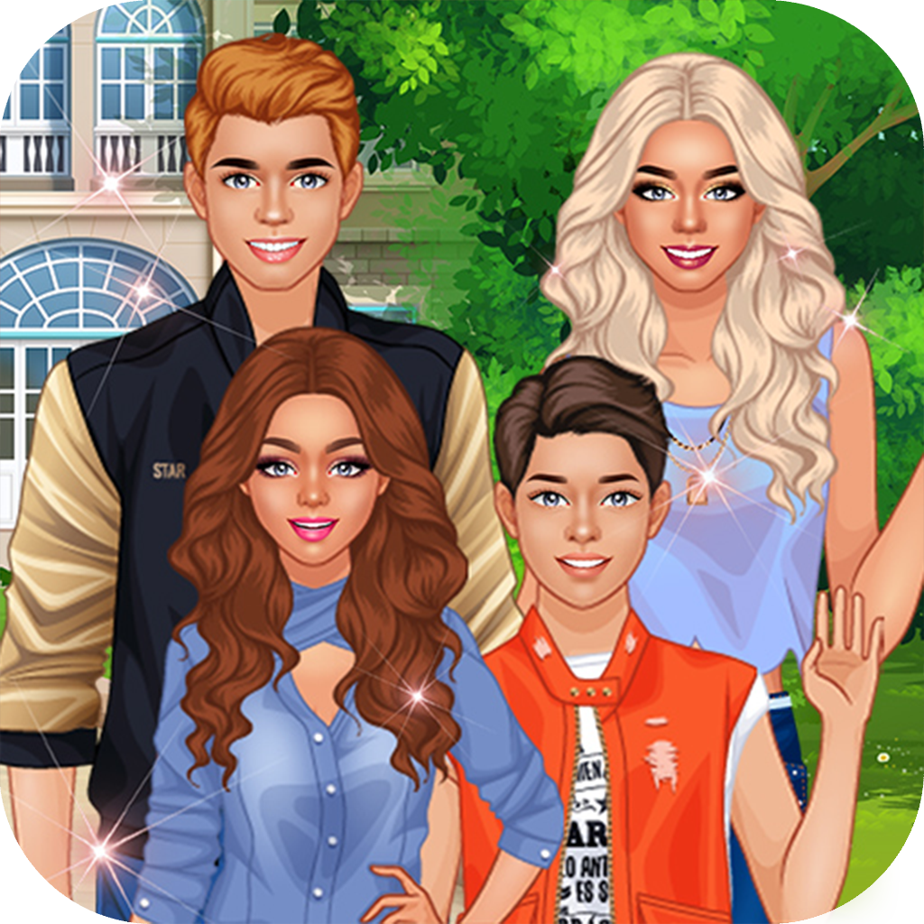 fun Superstar Family Dress Up Game